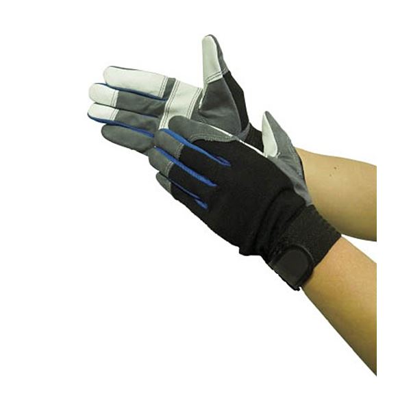 (まとめ) ユニワールド WORKS HOMME ハイブリッド フレックス M 2710-M 1双 【×5セット】