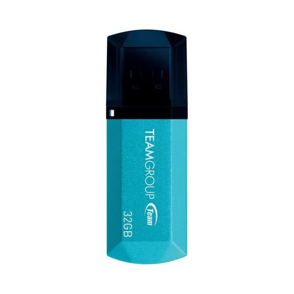 (まとめ)TEAM USB2.0キャップ式USB 32GB TC15332GL01【×5セット】