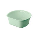 (まとめ) 洗い桶/ウォッシュタブ 【35型】 抗菌仕様 プラスチック製 グリーン キッチン用品 『Nポゼ』 【40個セット】