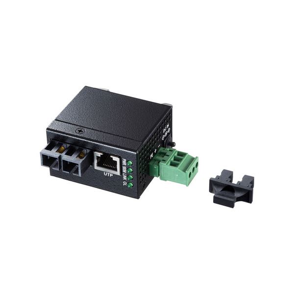 サンワサプライ 産業用光メディアコンバータ LAN-NFC241