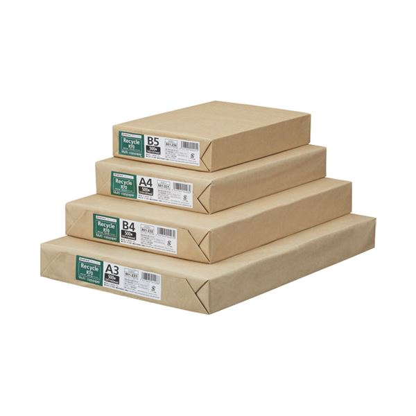 【ポイント10倍】スマートバリュー コピーペーパーR70 A4 5000枚箱 A297J