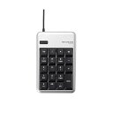(まとめ)エレコム テンキーパッド メンブレンUSB2.0ハブ付 シルバー TK-TCM012SV 1個【×3セット】