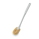 (まとめ) MM トイレブラシ/トイレ掃除用品 【C】 柄:ポリプロピレン、毛:パーム 〔業務用 施設 店舗〕 【×10セット】(3)