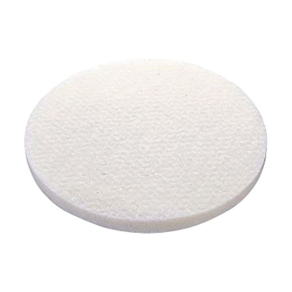 (まとめ)山崎産業(ポリシャー用パッド)51ラインフロアパッド9白(磨き用) E-17-9-W 1パック(5枚)【×3セット】