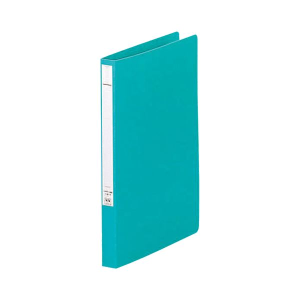 (まとめ) リヒトラブ パンチレスファイル(HEAVY DUTY) A4タテ 160枚収容 背幅25mm 緑 F-367-6 1冊 【×3..