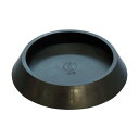 (まとめ) 光 平置きゴム 黒 丸 内径65mm BE-0-652 1個 【×20セット】(3)
