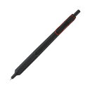 (まとめ) 三菱鉛筆 油性ボールペン ジェットストリーム エッジ 0.38mm 黒 (軸色:ブラックレッド) SXN100338BK15 1本 【×3セット】(3)
