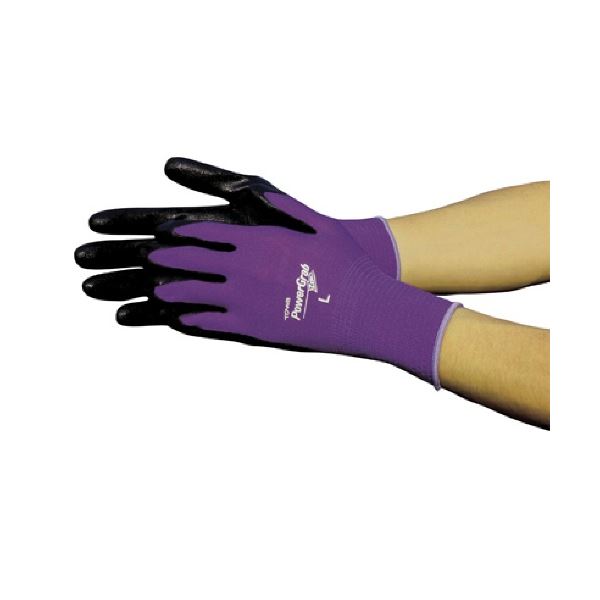 (まとめ) 東和コーポレーション トワロン パワーグラブZERO パープル L 519-L 1双 【×30セット】