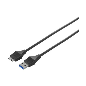 【スーパーSALE限定価格】(まとめ) バッファロー ユニバーサルコネクタUSB3.0 (A)オス-micro(B)オス ブラック 3m BSUAMBU330BK 1本 【×10セット】