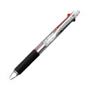 (まとめ) 三菱鉛筆 ジェットストリーム 2色ボールペン 0.7mm (軸色 透明) SXE230007.T 1本 【×30セット】(3)