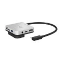 j5 Create USB-C対応6in1マルチアダプター(iPad Pro専用パッド付属) スペースグレー JCD612 1個(2)