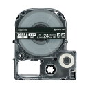 (まとめ)キングジム テプラ PROテープカートリッジ マットラベル 24mm 黒/白文字 SB24KS 1個【×3セット】