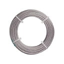 (まとめ) TRUSCO ナイロン被覆ステンレスワイヤロープ 1mm×10m CWC-1S10 1巻 【×3セット】(3)