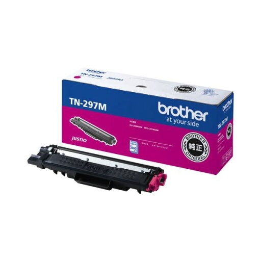 BROTHER(ブラザー) 純正 トナーカートリッジ 大容量 TN-297M マゼンタ BROTHER(ブラザー) 純正 トナーカートリッジ 大容量 TN-297M マゼンタ