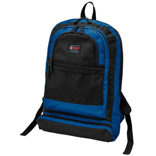 デイバック リュック 20L容量 ブルー ショルダーベルト長さ調整可 衝撃緩和用ウレタン入 デイパック ア..