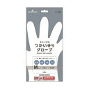 (まとめ) ショーワグローブ No.846 きれいな手 つかいきりグローブ M 半透明 NO.846-M 1パック(100枚) 【×30セット】(3)