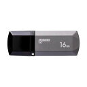 (まとめ)アドテック USB2.0キャップ式フラッシュメモリ 16GB ミッドナイトシルバー AD-UKTMS16G-U2R 1個【×3セット】(2)