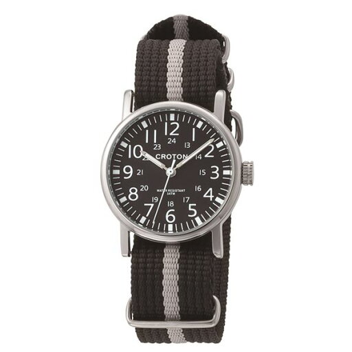 CROTON (クロトン) 腕時計メンズ 3針 ナイロン RT-173M-02 CROTON (クロトン) 腕時計メンズ 3針 ナイロン RT-173M-02