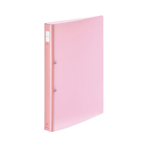 コクヨ ポップリングファイル A4タテ2穴 150枚収容 背幅31mm ピンク フ-P420NP 1セット（10冊）