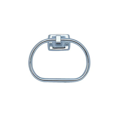 タオルリング/建築金物 【W146×H124mm】 リング:真鍮 クロムメッキ 浴室可 〔業務用 建材 建築金具〕 タオルリング/建築金物 【W146×H124mm】 リング:真鍮 クロムメッキ 浴室可 〔業務用 建材 建築金具〕