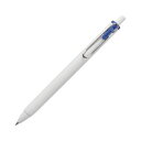 (まとめ)三菱鉛筆 ゲルインクボールペン ユニボール ワン 0.5mm 青 (軸色:オフホワイト) UMNS05.33 1セット(10本) 【×5セット】(3)