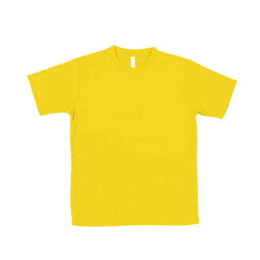(まとめ)ATドライTシャツ M イエロー 150gポリ100%【×10セット】 (まとめ)ATドライTシャツ M イエロー 150gポリ100%【×10セット】