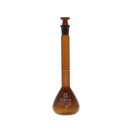 メスフラスコ 茶褐色 スーパーグレード 25mL 【020070-25】 メスフラスコ 茶褐色 スーパーグレード 25mL 【020070-25】