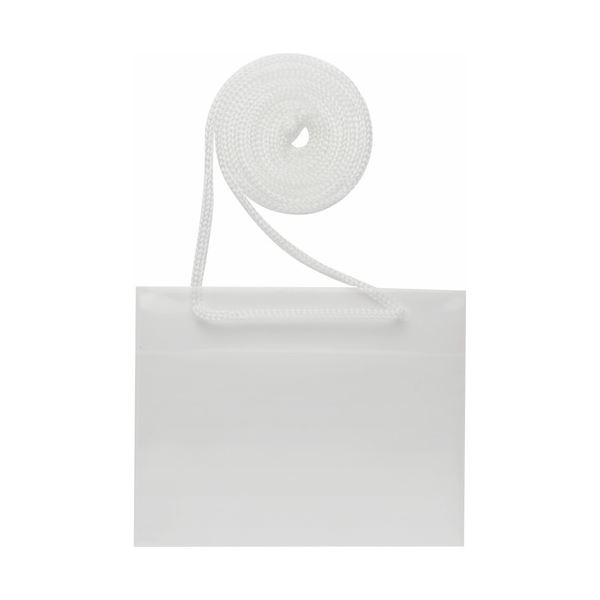 (まとめ) ソニック イベント名札 スタンダードタイプ 名刺サイズ VN-212 1箱（50枚） 【×10セット】