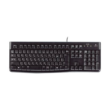 【ポイント10倍】(まとめ)ロジクール キーボード k120ブラック K120 1台【×3セット】