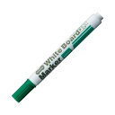 (まとめ) TANOSEE ホワイトボードマーカー 中字角芯 緑 1本 【×300セット】