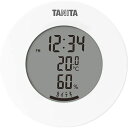 タニタ デジタル 温湿度計 ホワイト TT-585(3)