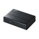 サンワサプライ ギガビット対応スイッチングハブ 5ポート・マグネット付き LAN-GIGAP501BK 1台(2)