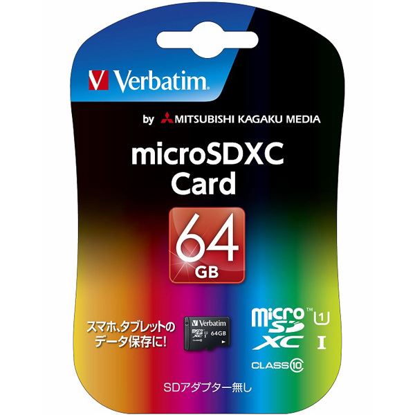 ɩߥǥ Micro SDXC Card 64GB Class 10 MXCN64GJVZ2