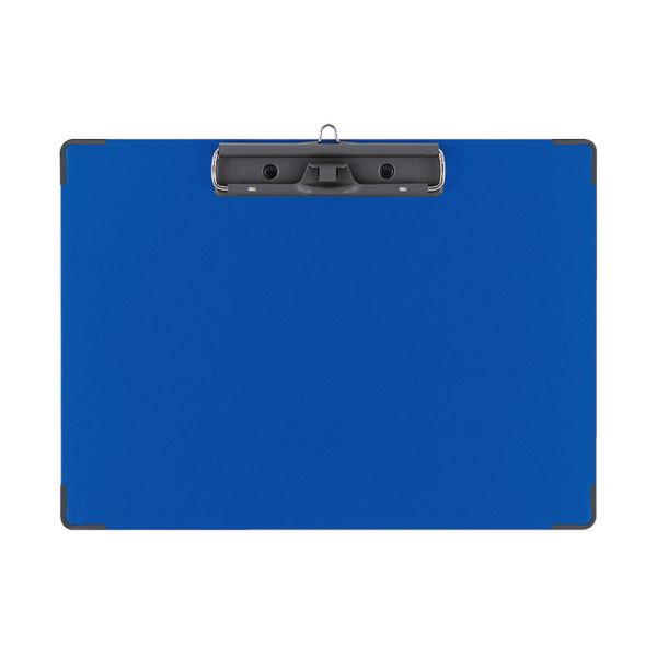 コクヨ 用箋挟B（クロス貼り）カラーA4ヨコ 青 ヨハ-C23B 1セット（10枚）