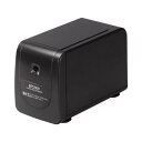 (まとめ)アスカ 電動シャープナー タテ型 ブラック EPS500BK 1台【×3セット】