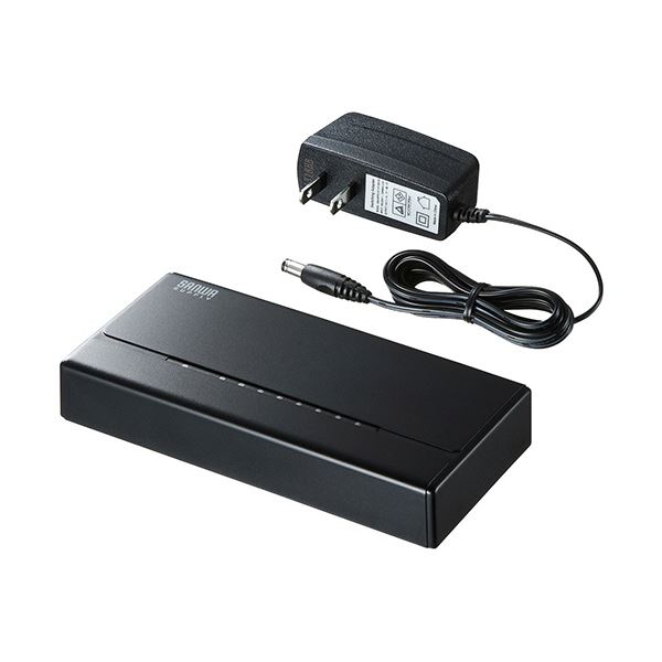 バッファロー 10/100Mbps対応スイッチングHub (5ポート) ブラック LSW4-TX-5EP/BKD LSW4-TX-5EP/BKD