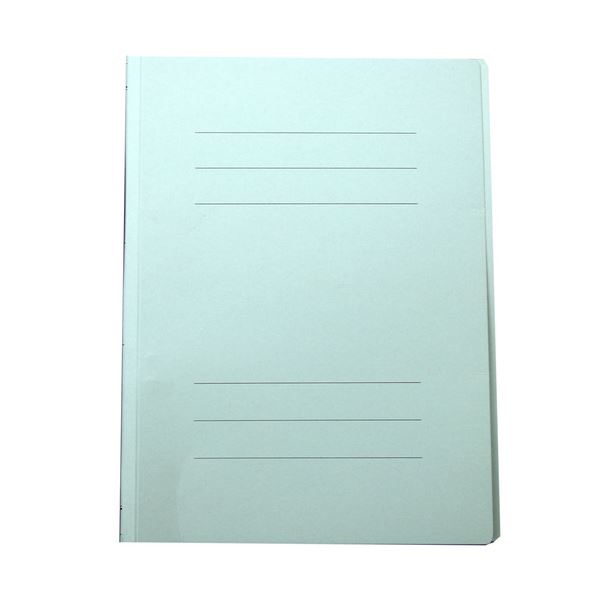 (まとめ）ナカバヤシ フラットファイルJ A4タテ150枚収容 背幅18mm ブルー フF-J80B 1セット(100冊)【×..