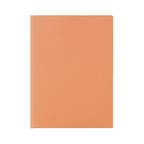 (まとめ) ライオン事務器カラーポケットホルダー(紙製) 2つ折りタイプA4(見開きA3判) オレンジ PH-54C ..