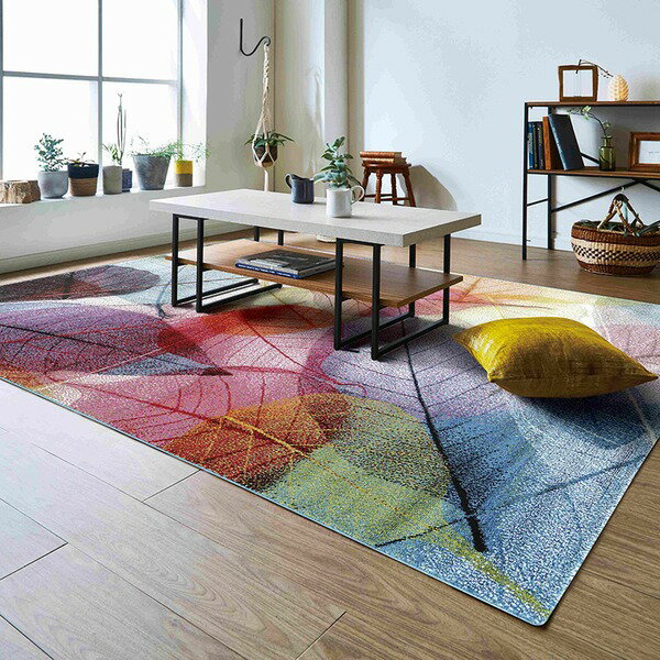 トルコ製 ウィルトン織カーペット『ハミン RUG』約200×250cm マルチ【代引不可】