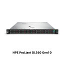 HP（Enterprise） DL360 Gen10 Xeon Gold 5220 2.2GHz 1P18C 32GBメモリホットプラグ 8SFF（2.5型） P408i-a/2GB 800W電源 366FLR NC GSモデル P19177-291