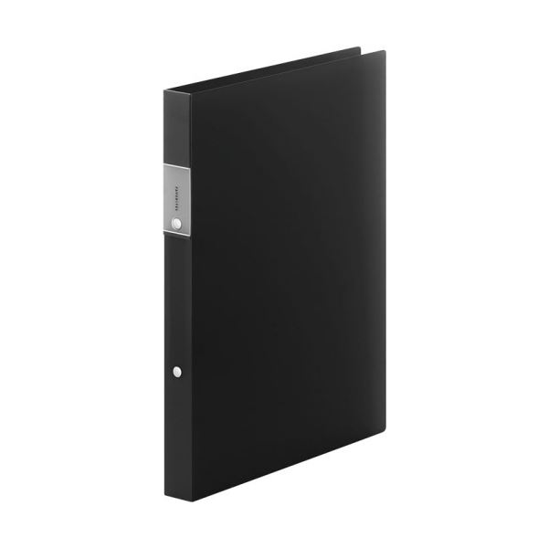 (まとめ) キングジム FAVORITESリングファイル(透明) A4タテ 2穴 140枚収容 背幅29mm 黒 FV621Tクロ 1冊 【×30セット】