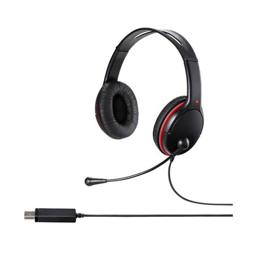 バッファロー 両耳ヘッドバンド式ヘッドセット USB 大型ドライバー搭載 ブラック BSHSHUS300BKZ 1個 バッファロー 両耳ヘッドバンド式ヘッドセット USB 大型ドライバー搭載 ブラック BSHSHUS300BKZ 1個