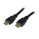 【ポイント10倍】（まとめ）StarTechハイスピードHDMIケーブル HDMI-HDMIケーブル 4k対応 ブラック 2m HDMM2M 1本【×5セット】