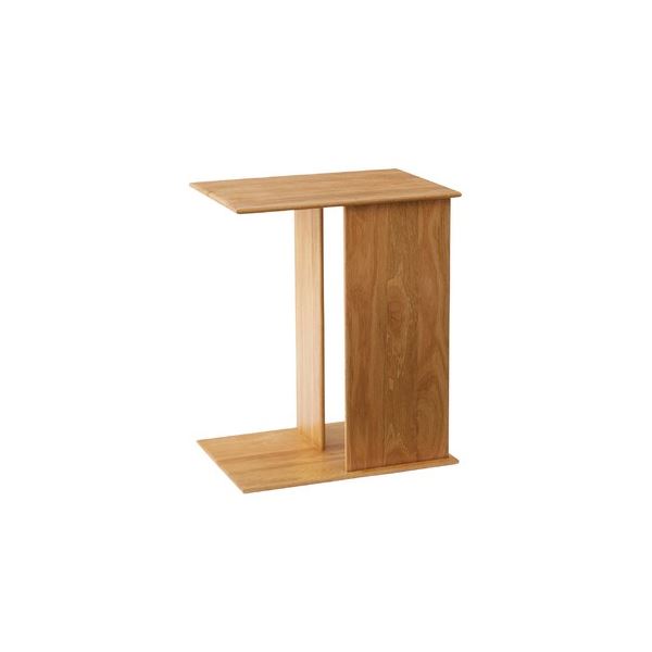 サイドテーブル ミニテーブル 約幅46cm ナチュラル 木製 完成品 リビング ダイニング インテリア家具