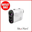 【16時まで即日発送 / 土日祝もOK】 アウトレット品 Shot Navi Laser Sniper X1 Fit2 WHITE ショットナビ X1 Fit2 ホワイト/ レーザー距離測定器 GPSナビ ゴルフ 距離計 ゴルフスコープ