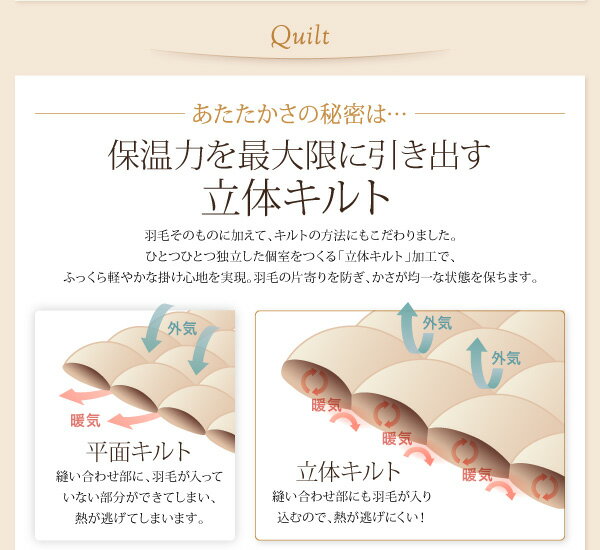 【ポイント10倍】【単品】掛け布団クイーンワインレッド9色から選べる!羽毛布団グースタイプ掛け布団