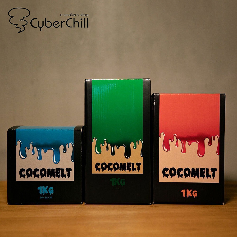 ［送料無料］Coconut Charcoal Briquette COCOMELT シーシャ用ココナッツ炭 チル 炭 1KG 炭交換の頻度..