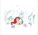 THE LITLE MARMAID Disney 　アリエル　ディズニーウォールステッカー ウォール ステッカー ポスター シール 北欧 激安 貼って はがせる 壁紙 壁シール　キャラクター　リビング 子供部屋