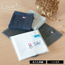 (今治袋ラッピング)【お名前刺繍入り】ハンカチ 1枚 今治タオル 名入れ シエル ギフト タオル 送料無料 (ポスト投函) タオルハンカチ プチギフト タオルギ...