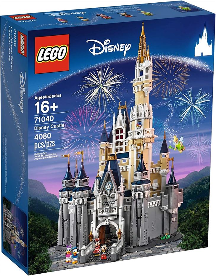 送料無料/レゴ(LEGO) ディズニーシンデレラ城 Disney World Cinderella Castle 71040 ブロック 創作 入園 入学祝い 対象年齢16歳〜/並行輸入品/楽天最安値に挑戦中！